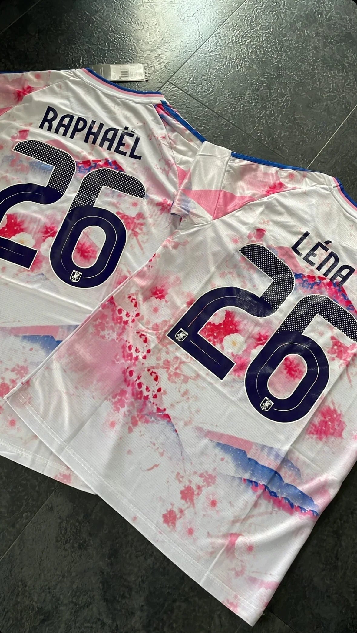 Japon - Maillot Concept - Rose, Blanc KITGOAL