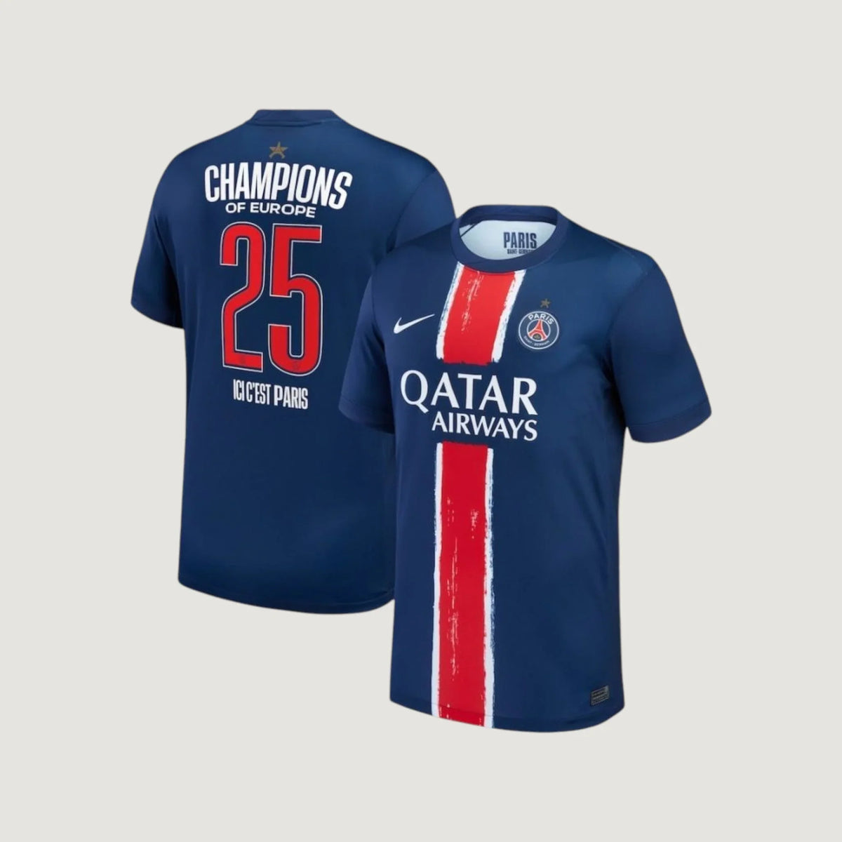 Paris SG Maillot Domicile 24/25 - PSG Collector Spécial LDC KITGOAL