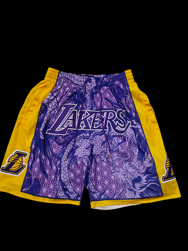 Los Angeles Lakers Shorts NBA 2024 KitGoal