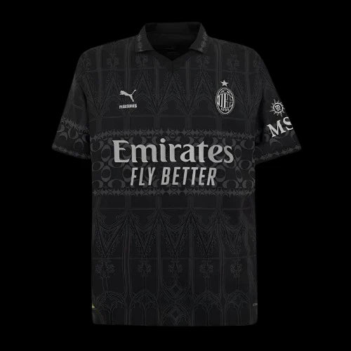 AC Milan Maillot x PLEASURES Fourth 23/24 Noir KitGoal